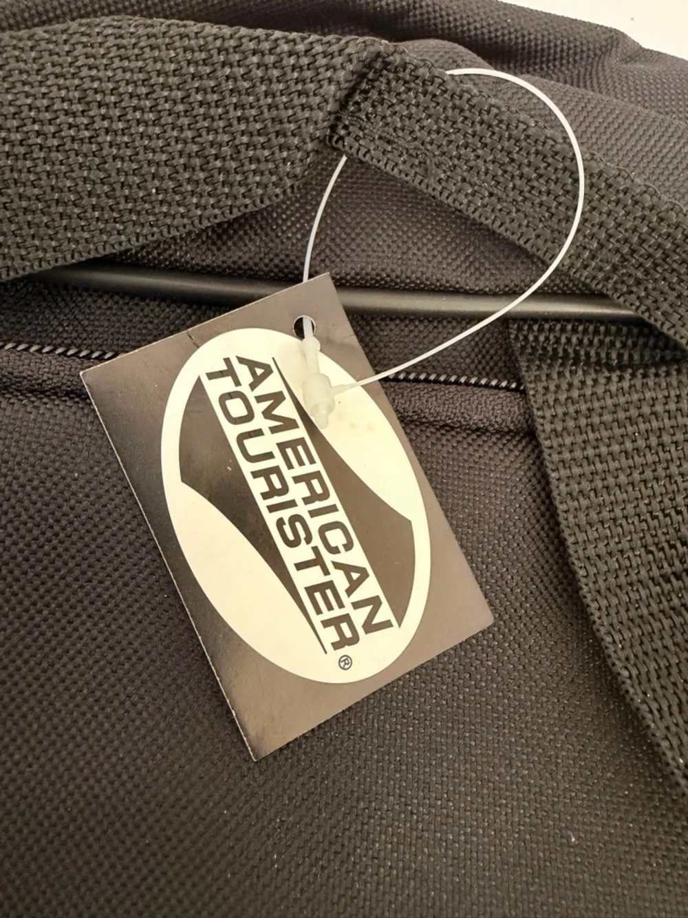 American Tourister Black Laptop Briefcase with Front Pocket
